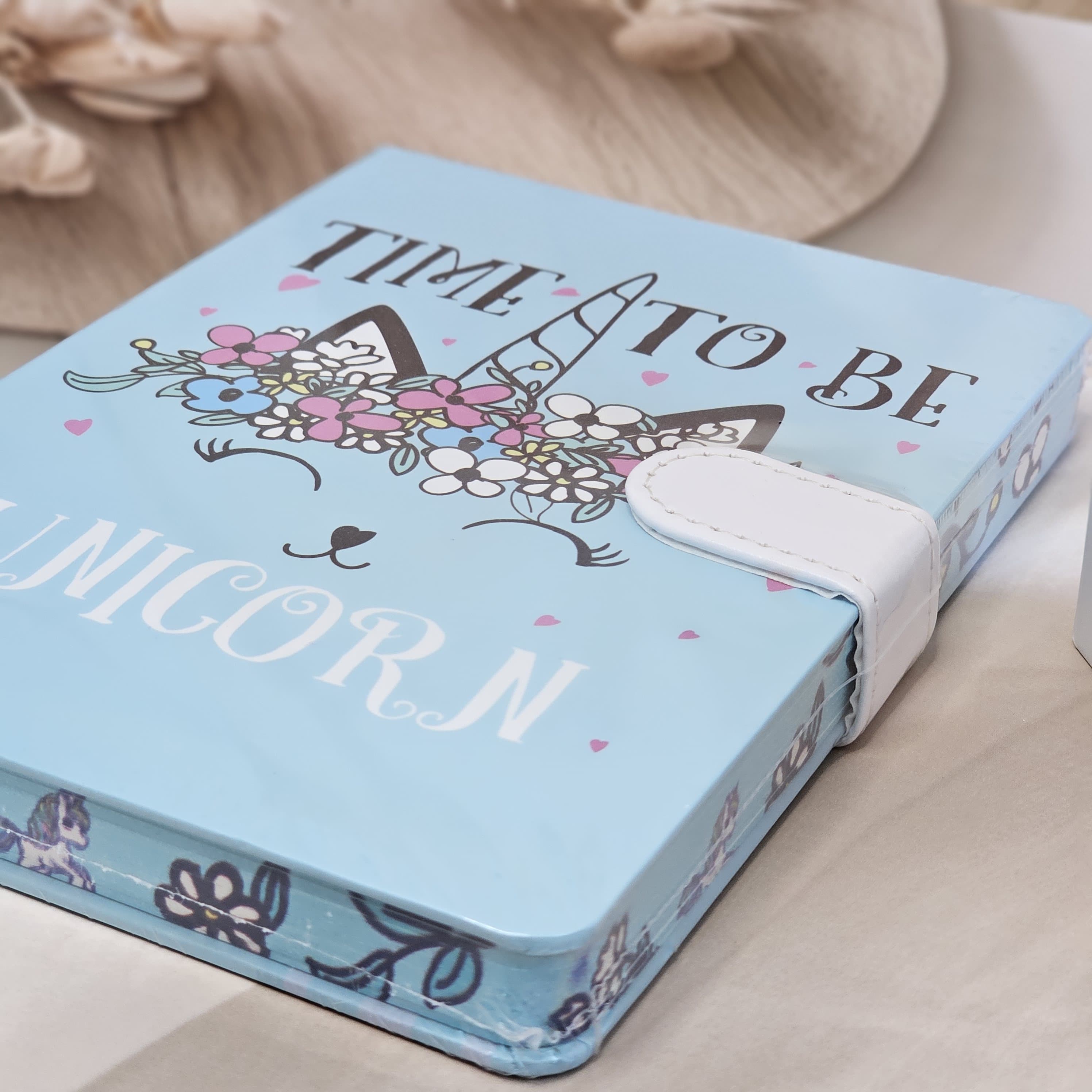 Cute unicorn notebook diaries for kids, featuring various designs and lock closures, ideal for journaling and creative writing, available at usmile.toys.